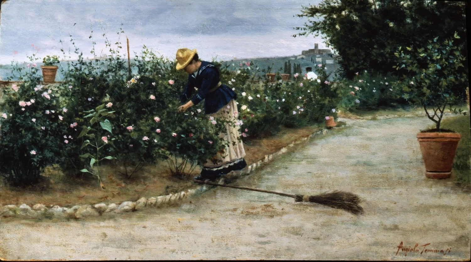 Angiolo - In giardino